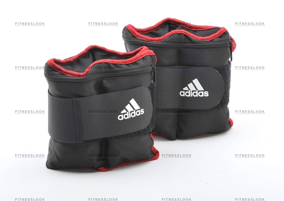 Adidas - на запястья/лодыжки съемные 1 кг из каталога опций и аксессуаров к силовым тренажерам в Санкт-Петербурге по цене 3990 ₽