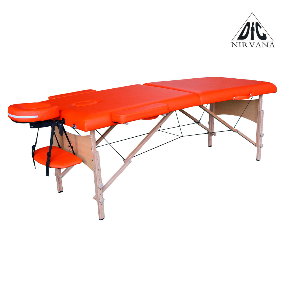 Nirvana Relax (оранжевый) в СПб по цене 15990 ₽ в категории складные массажные столы DFC