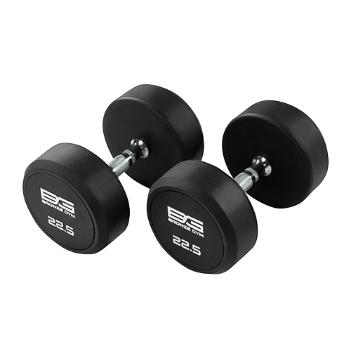 22.5 кг BG-PA-DB-R225 в СПб по цене 6690 ₽ в категории обрезиненные гантели Bronze Gym