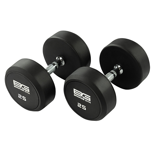 25 кг BG-PA-DB-R250 в СПб по цене 12990 ₽ в категории обрезиненные гантели Bronze Gym