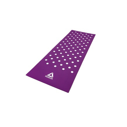 Белые Пятна, Арт. RAMT-12235PL  пурпурный в СПб по цене 3862 ₽ в категории коврики для йоги и фитнеса Reebok