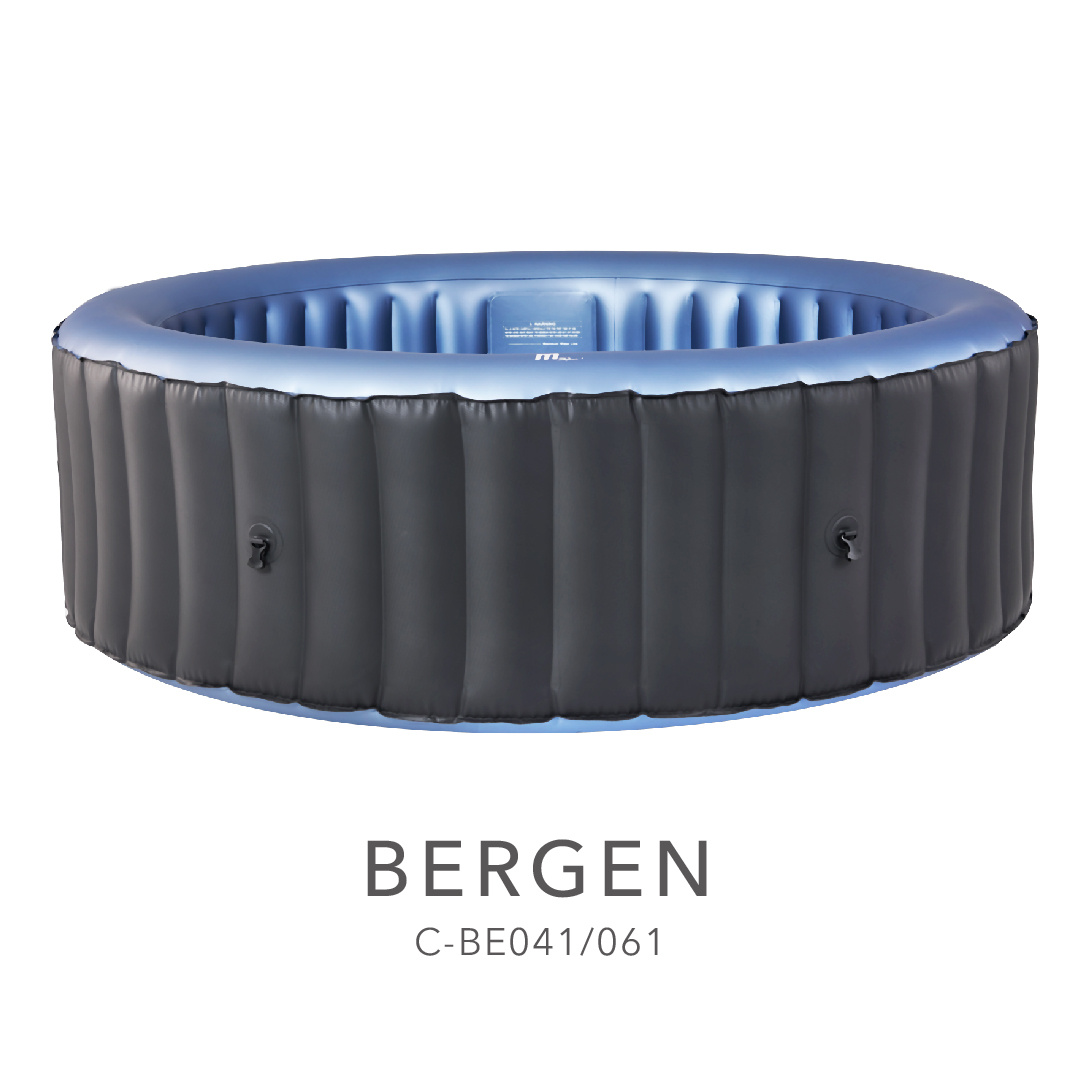 Bergen Round Bubble Spa 700 л C-BE041 в СПб по цене 80700 ₽ в категории бассейны MSpa