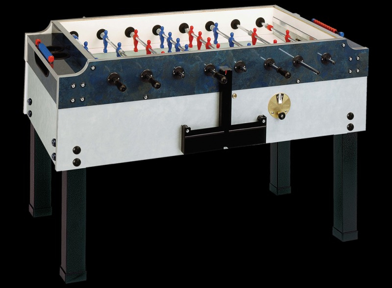 Игровой стол для настольного футбола (кикер) Garlando Olympic Outdoor всепогодный с купюроприемником