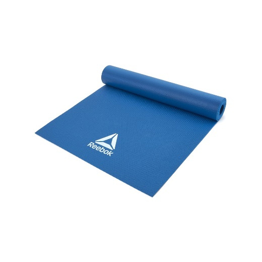 Коврик для йоги Reebok синий 4 мм