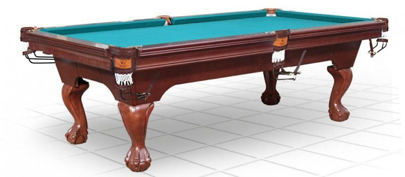 Бильярдный стол для русского бильярда Weekend Billiard Essex 9 ф (корица, сланец 25мм)
