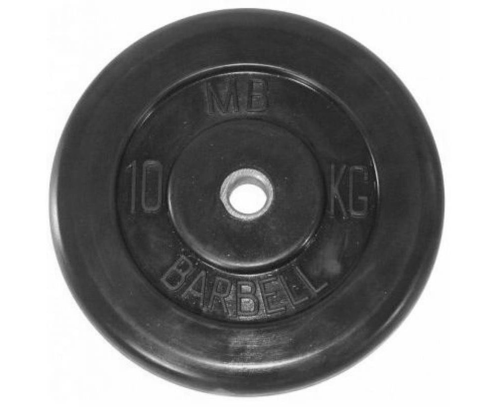 (металлическая втулка) 10 кг / диаметр 51 мм в СПб по цене 4125 ₽ в категории диски (блины) для штанг и гантелей MB Barbell