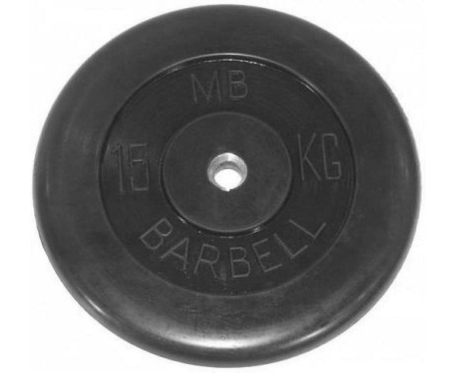 (металлическая втулка) 15 кг / диаметр 51 мм в СПб по цене 5820 ₽ в категории диски (блины) для штанг и гантелей MB Barbell