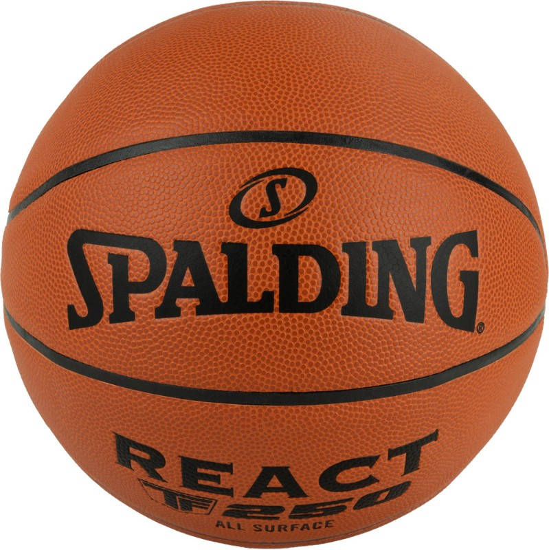 TF-250 React FIBA размер 7 в СПб по цене 5490 ₽ в категории баскетбольные мячи Spalding