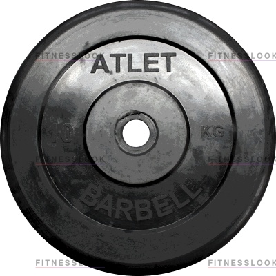 MB Barbell Atlet - 26 мм - 10 кг из каталога дисков, грифов, гантелей, штанг в Санкт-Петербурге по цене 3766 ₽