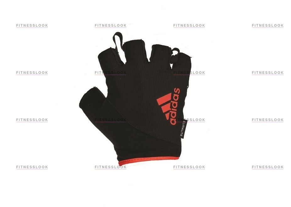 Перчатки Adidas для фитнеса - красные L