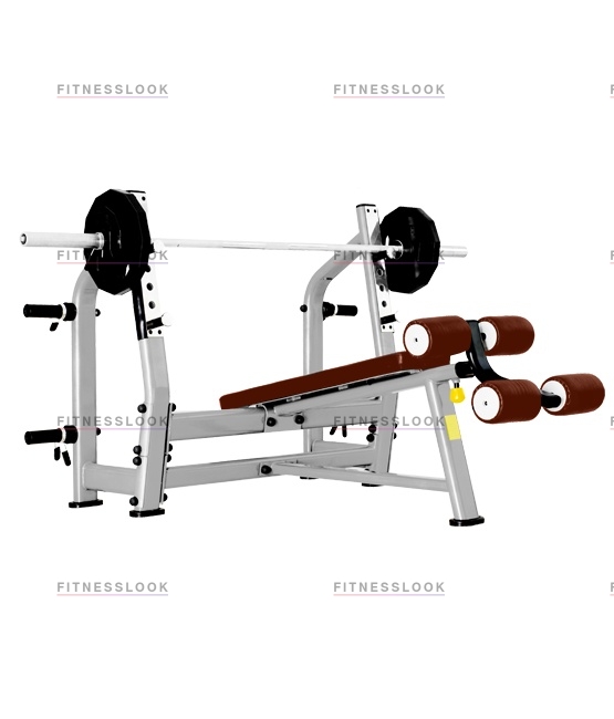 Силовая скамья для жима Bronze Gym J-024 - со стойками