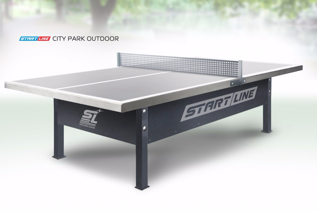 Start Line City Park Outdoor из каталога антивандальных теннисных столов в Санкт-Петербурге по цене 104990 ₽