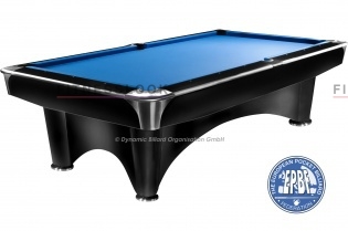 Weekend Billiard Dynamic III - 7 футов - (черный с отливом) из каталога бильярдных столов для американского пула в Санкт-Петербурге по цене 344838 ₽