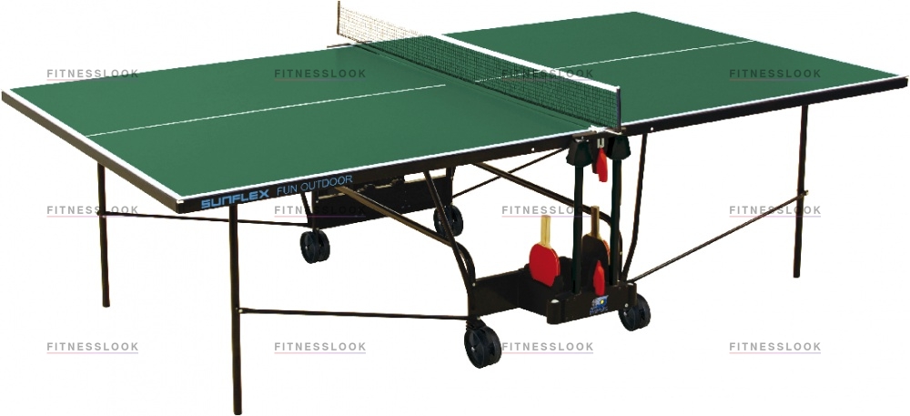 Fun Outdoor - зеленый в СПб по цене 51980 ₽ в категории теннисные столы Sunflex