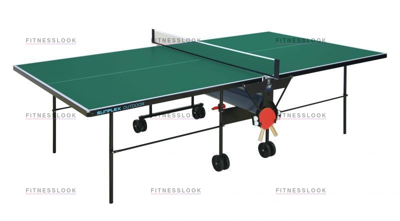 Outdoor - зеленый в СПб по цене 48500 ₽ в категории теннисные столы Sunflex