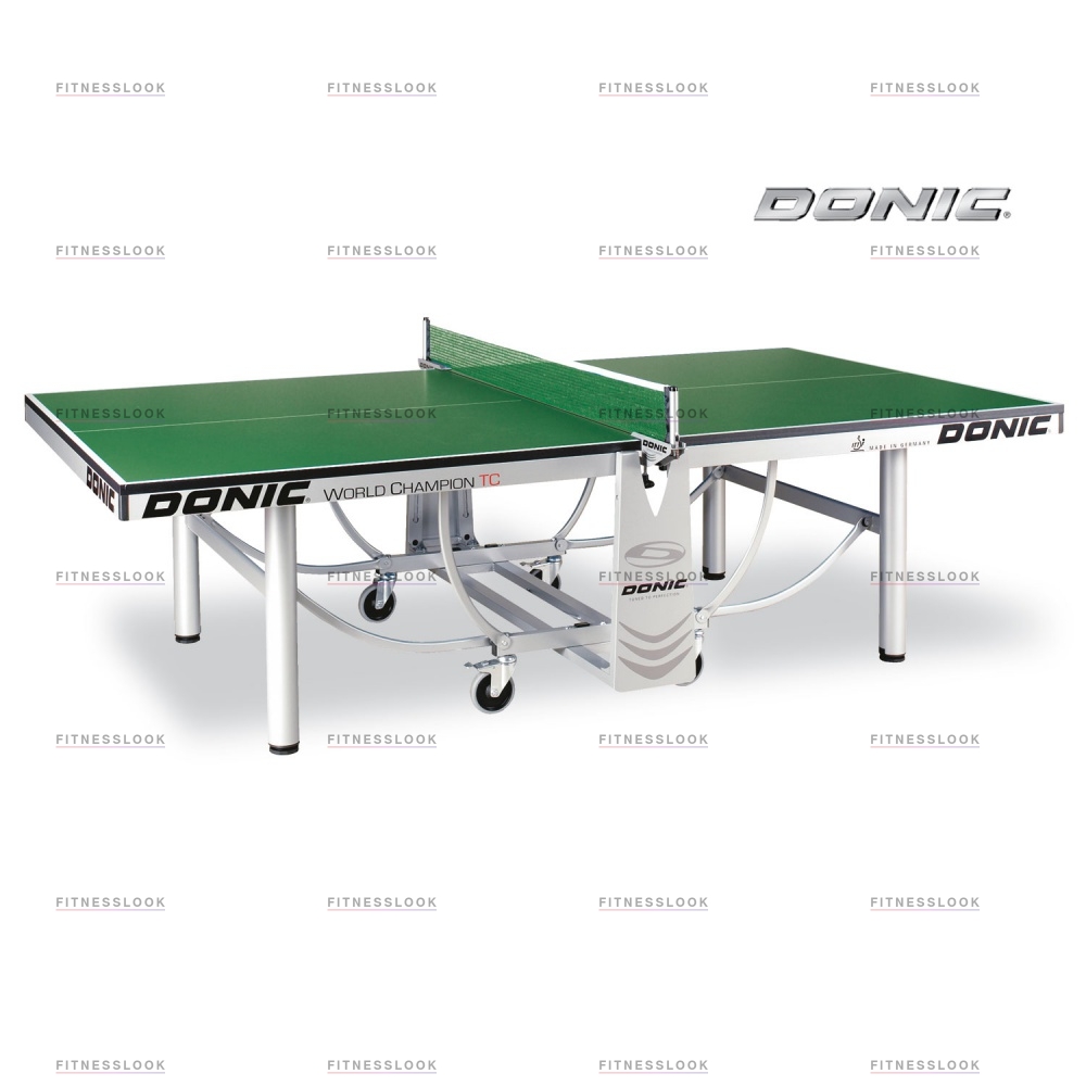 Donic World Champion TC - зеленый из каталога теннисных столов для помещений в Санкт-Петербурге по цене 299990 ₽