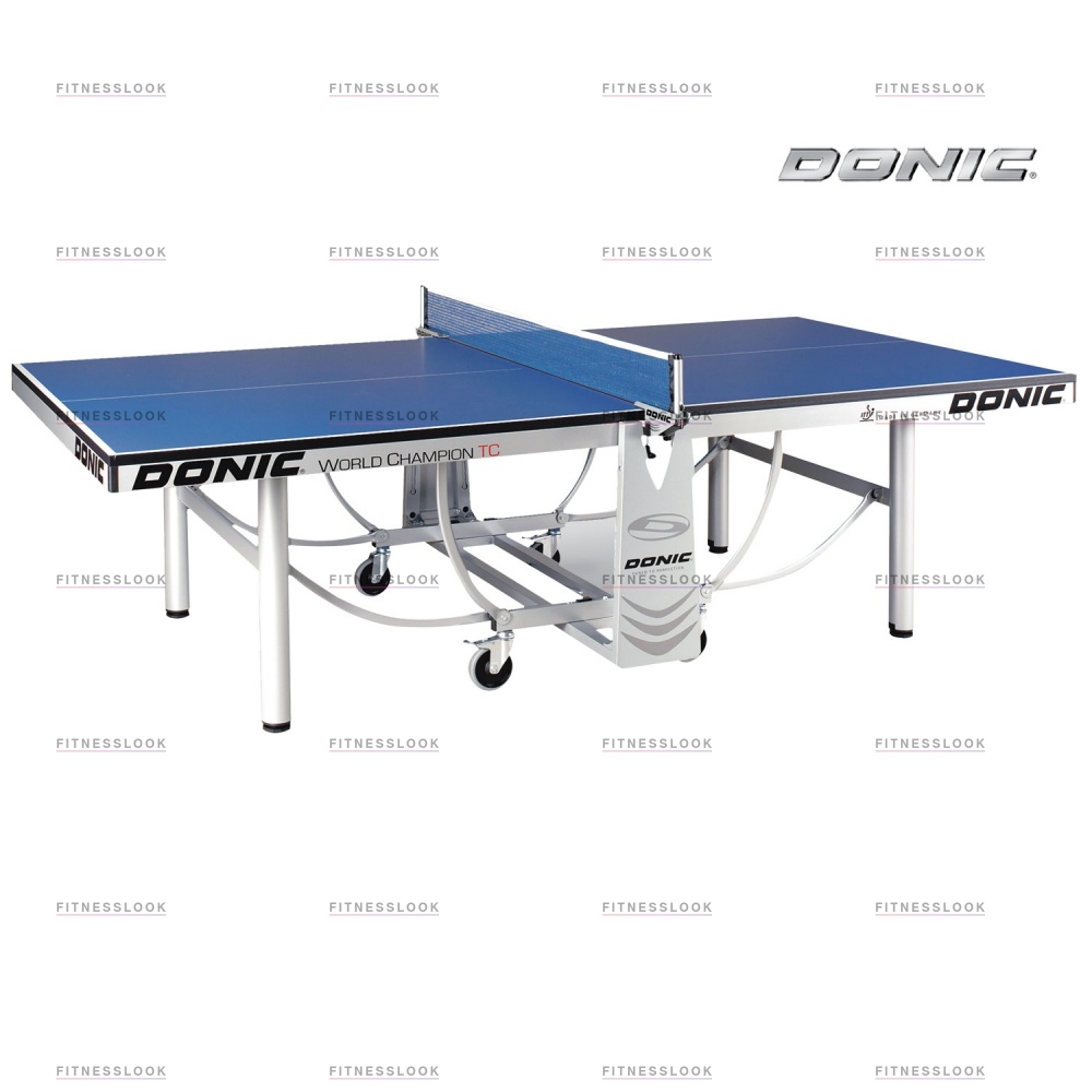 Donic World Champion TC - синий из каталога теннисных столов для помещений в Санкт-Петербурге по цене 299990 ₽