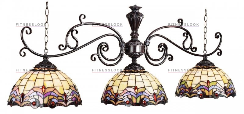 Weekend Лампа на три плафона Regency из каталога ламп/светильников витражных в Санкт-Петербурге по цене 37800 ₽