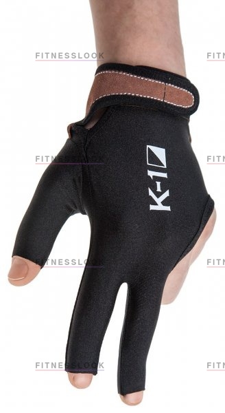 Weekend Перчатка бильярдная K-1 (черная, вставка кожа) из каталога перчаток для игры в бильярд в Санкт-Петербурге по цене 420 ₽