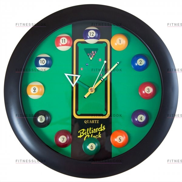 Weekend Часы настенные 12 шаров D32 см (черные), пластик из каталога часов в Санкт-Петербурге по цене 746 ₽