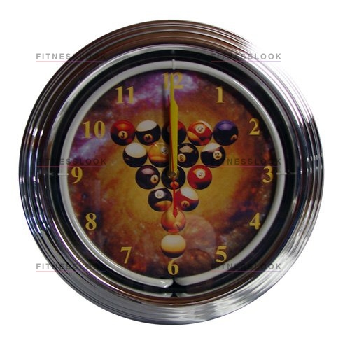 Weekend Часы настенные NBU-1 (неон) D35см из каталога часов в Санкт-Петербурге по цене 2196 ₽