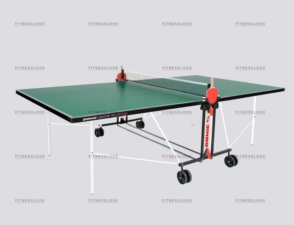 Indoor Roller Fun - зеленый в СПб по цене 41990 ₽ в категории теннисные столы Donic