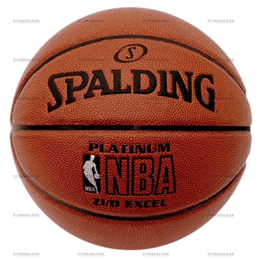 NBA Platinum Excel 74-065 в СПб по цене 3759 ₽ в категории баскетбольные мячи Spalding