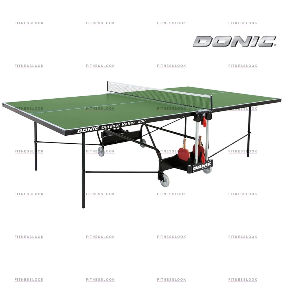 Outdoor Roller 400 - зеленый в СПб по цене 97990 ₽ в категории теннисные столы Donic