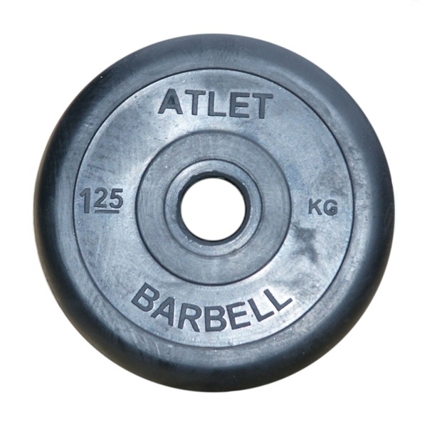 Atlet 51 мм - 1.25 кг в СПб по цене 1337 ₽ в категории диски (блины) для штанг и гантелей MB Barbell