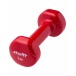Гантель для фитнеса StarFit виниловая, 1 кг. красная