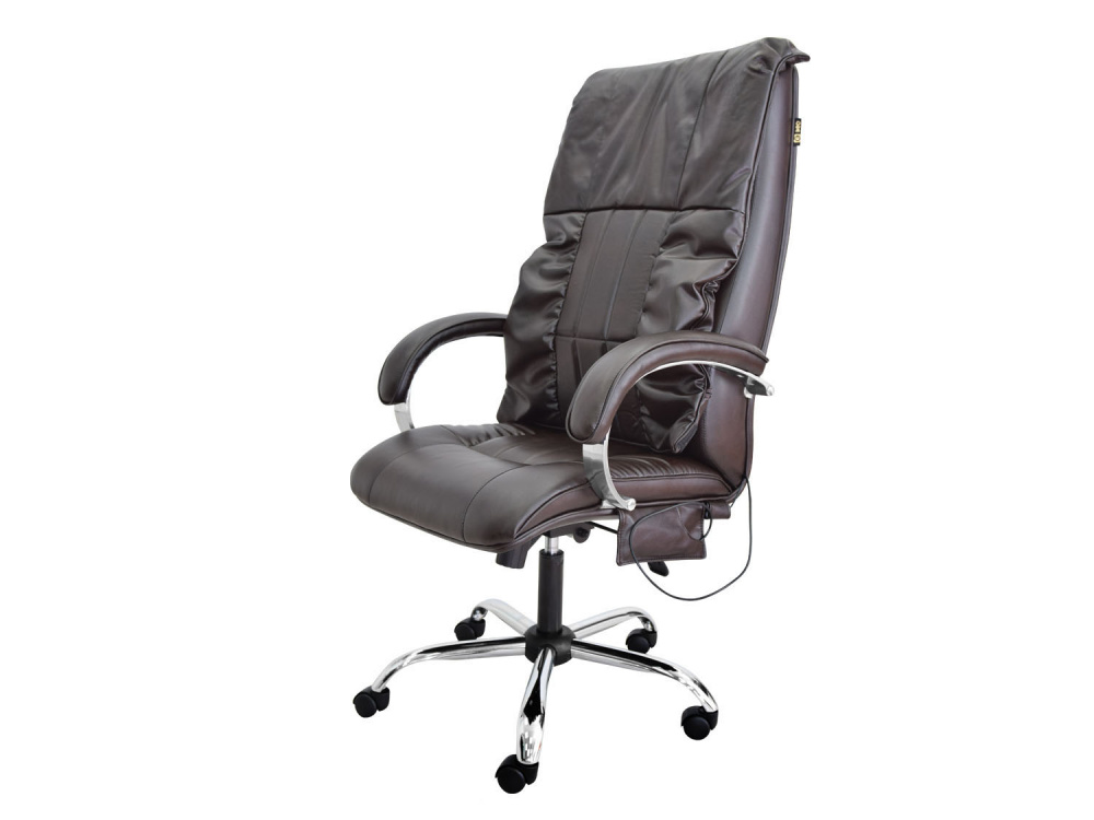 Офисное массажное кресло EGO Boss EG1001 кофе (Арпатек)