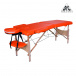 Складной массажный стол DFC Nirvana Optima (оранжевый)