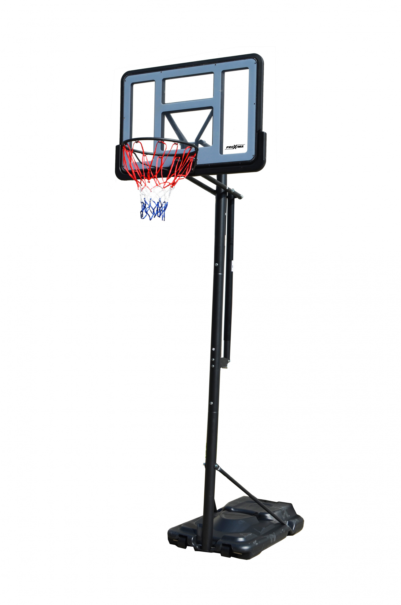 Мобильная баскетбольная стойка Proxima S021 — 44″, поликарбонат
