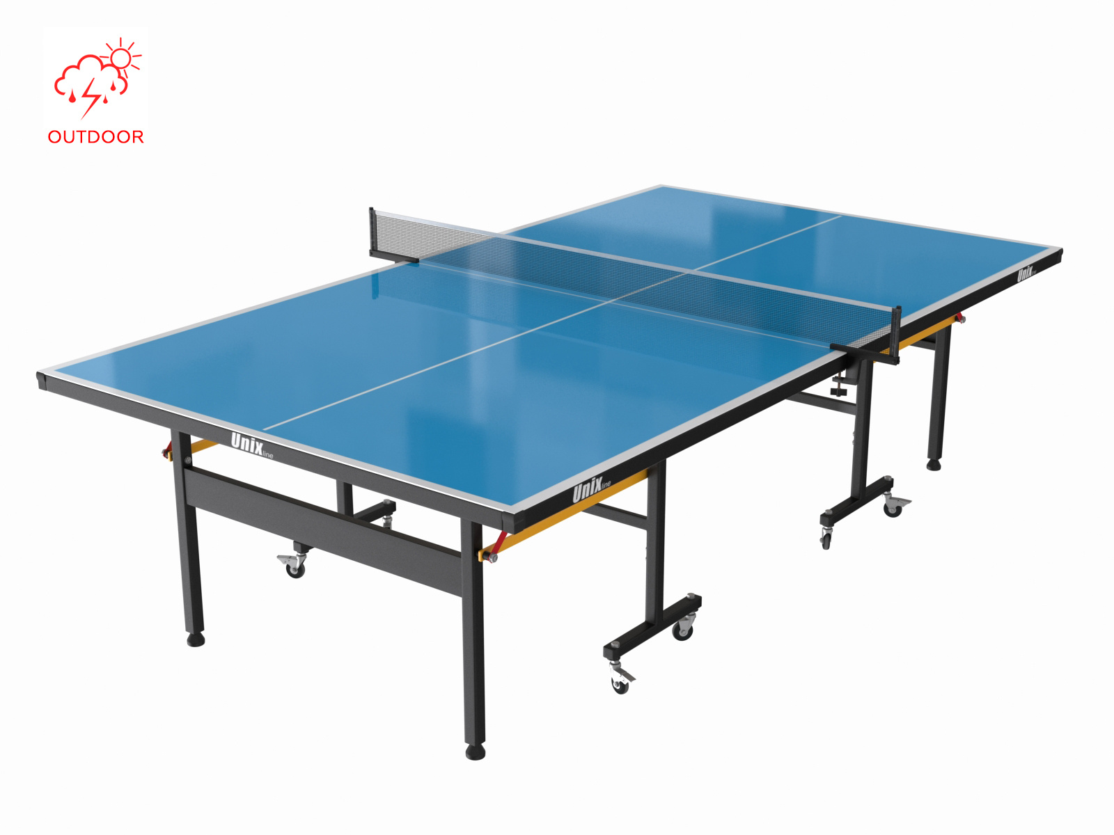 line outdoor 6mm (blue) в СПб по цене 53890 ₽ в категории теннисные столы Unix