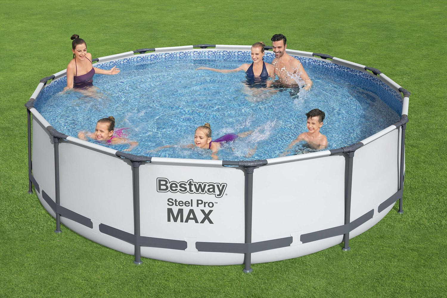 Каркасный бассейн Bestway Steel Pro Max 56950 BW