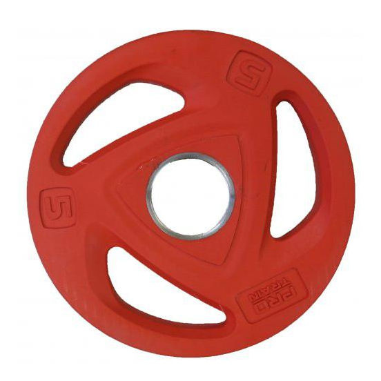 обрезиненный олимпийский COP-5 (д=50 мм) в СПб по цене 2280 ₽ в категории диски (блины) для штанг и гантелей Protrain