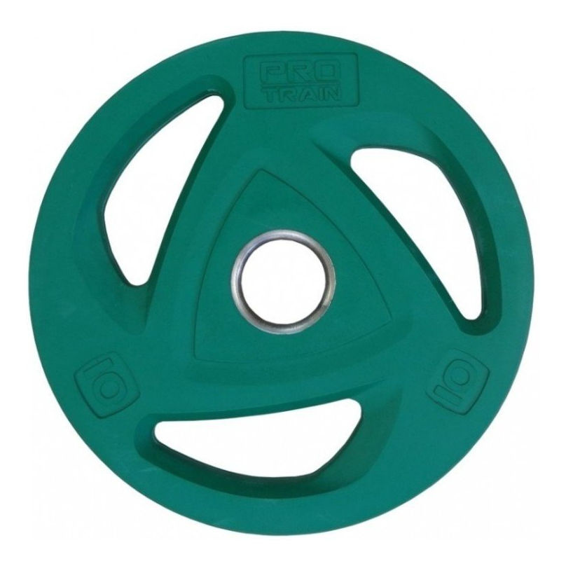 обрезиненный олимпийский COP-10 (д=50 мм) в СПб по цене 4560 ₽ в категории диски (блины) для штанг и гантелей Protrain