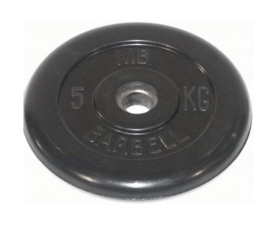 (металлическая втулка) 5 кг / диаметр 51 мм в СПб по цене 2070 ₽ в категории диски (блины) для штанг и гантелей MB Barbell