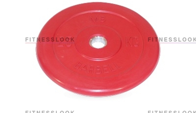 Диск для штанги MB Barbell красный - 26 мм - 25 кг