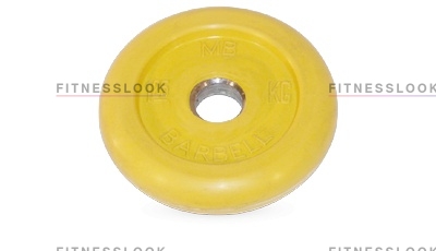 Диск для штанги MB Barbell желтый - 26 мм - 1.25 кг