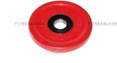 евро-классик красный - 50 мм - 5 кг в СПб по цене 4984 ₽ в категории диски (блины) для штанг и гантелей MB Barbell