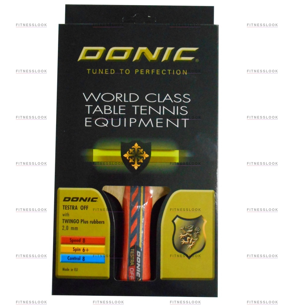 Testra OFF в СПб по цене 6990 ₽ в категории ракетки для настольного тенниса Donic