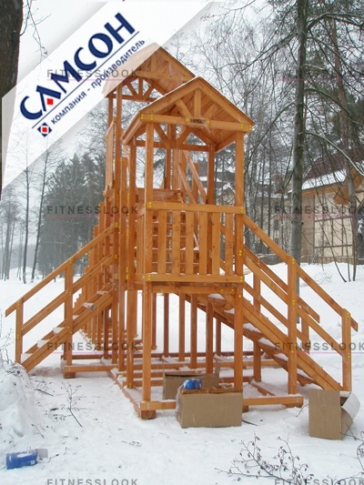 Зима в СПб по цене 471400 ₽ в категории зимние деревянные горки Самсон
