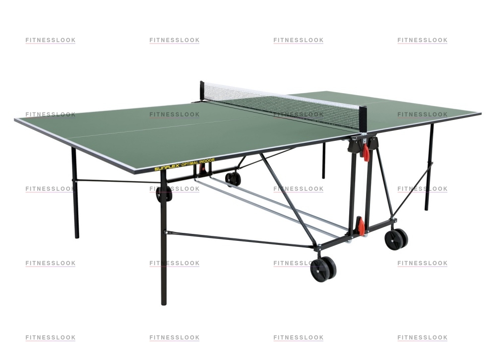 Optimal Indoor - зеленый в СПб по цене 22500 ₽ в категории теннисные столы Sunflex