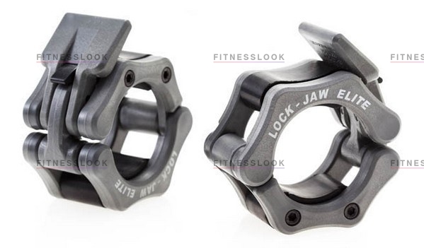Lock Jaw олимпийский с фиксаторами - 50 мм (пара) из каталога замков для грифа в Санкт-Петербурге по цене 4600 ₽