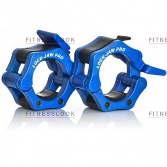 олимпийский с фиксаторами (синий) - 50 мм (пара) в СПб по цене 3900 ₽ в категории тренажеры Lock Jaw