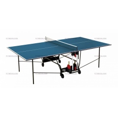 Теннисный стол для помещений Donic Indoor Roller 400 - синий в СПб по цене 65990 ₽