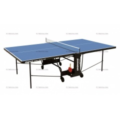 Теннисный стол для помещений Donic Indoor Roller 600 - синий для статьи топ-10 рейтинг всепогодных теннисных столов