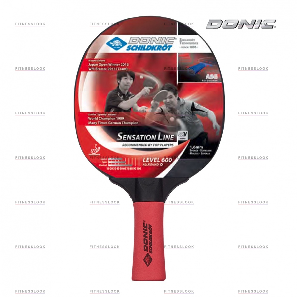 Sensation 600 в СПб по цене 1490 ₽ в категории ракетки для настольного тенниса Donic