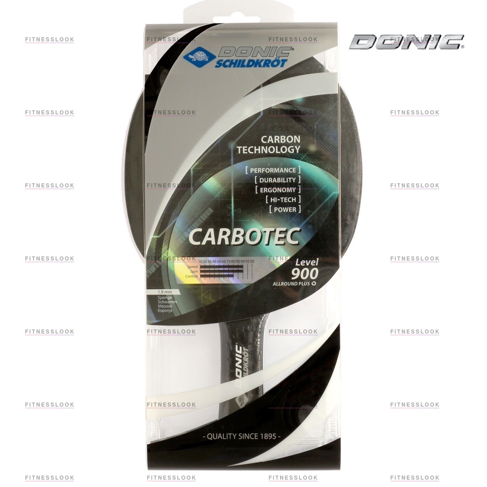 Carbotec 900 в СПб по цене 4790 ₽ в категории ракетки для настольного тенниса Donic